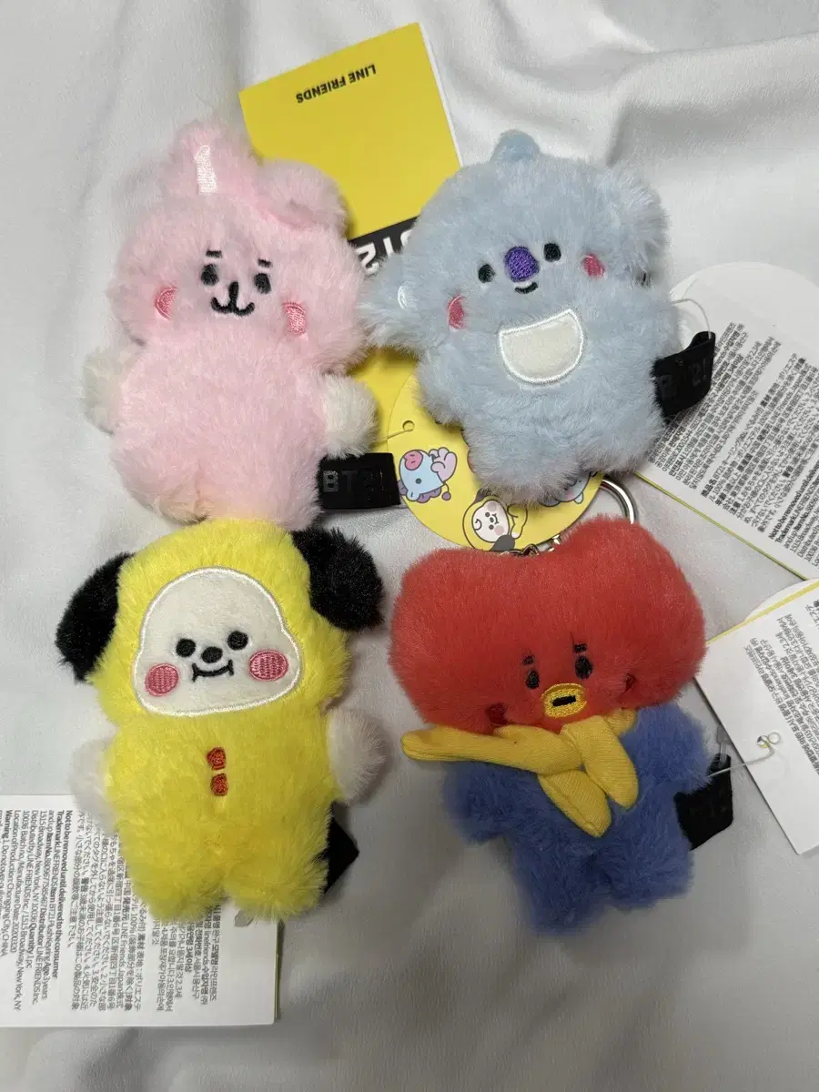 방탄소년단 BTS BT21 플랫퍼 인형 쿠키 타타 치미 코야 슈키 알제이